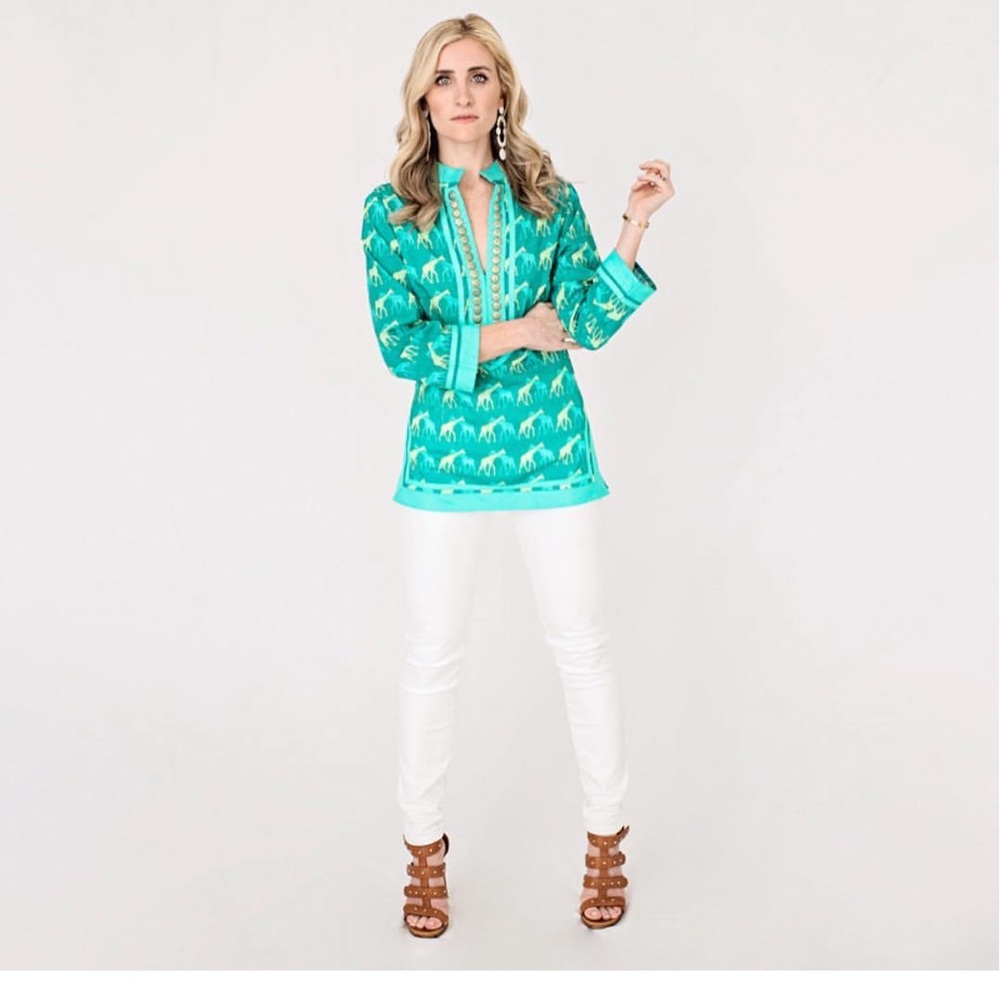 Sheridan French Giraffe Tunic NWT 🦒🦒🦒